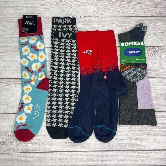 Nordstrom Ivy Park Stance Bombas Men's socks size L‎ - Picture 1 of 1